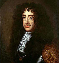 Король Карл II (1649-1685 гг.), портрет Лили.