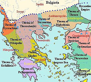Фемное (темное) военно-административное деление Византии