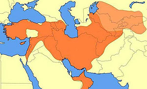 Территории, попавшие под контроль кочевых турок-сельджуков в середине XI века